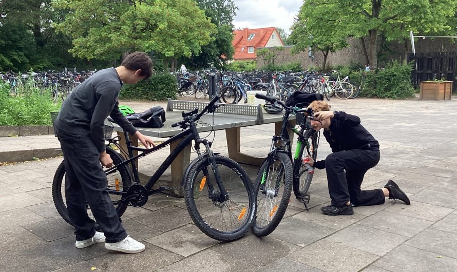 UNESCO-Tag Fahrradwerkstatt